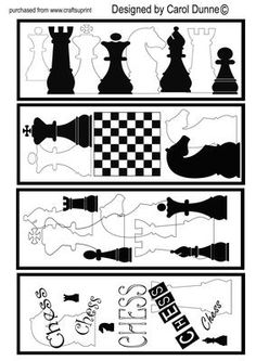 chess board layout diagram printable